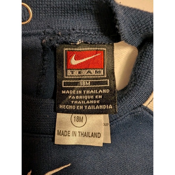 Nike Boston Red Sox MLB Navy Romper Jersey 1 PC Infant Size 18 Months Baseball - Picture 5 of 8